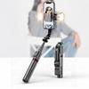 Tech-Protect L05S Bluetooth Selfiestang Stativ & LED-lys Svart