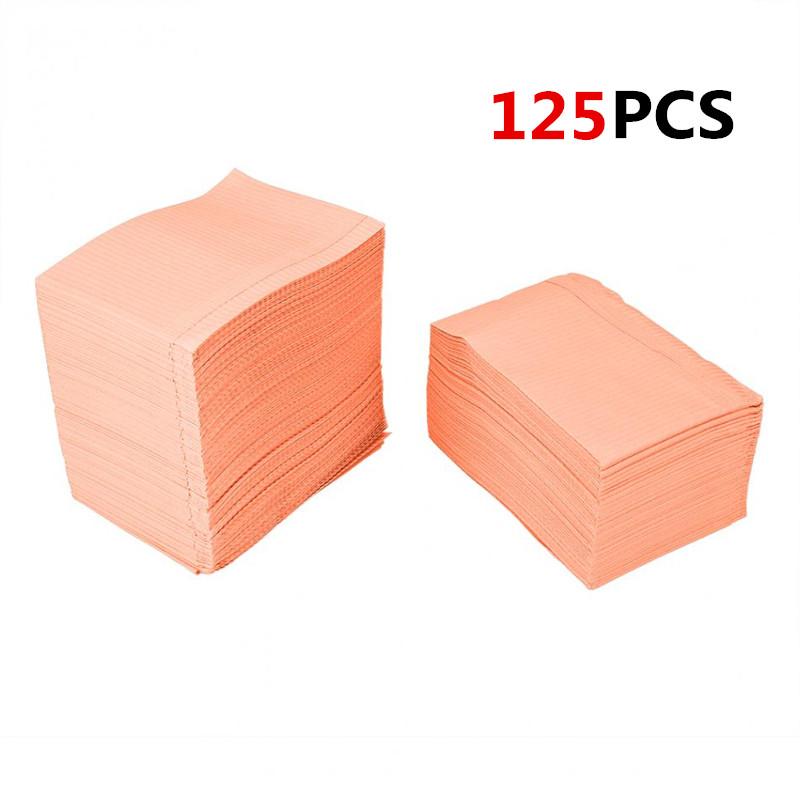 125pcs Tattoo Table Cover Clean Pad Disposable Dental Bibs Sheets Cloth Under Pad Hygiene Personal Tattoo Bib Waterproof