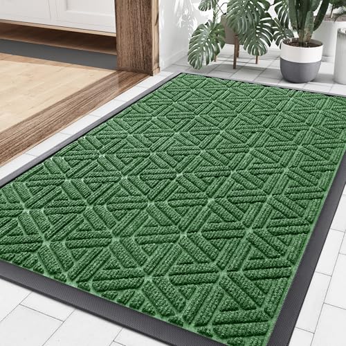 Olanly Front Door Mat Outdoor Indoor