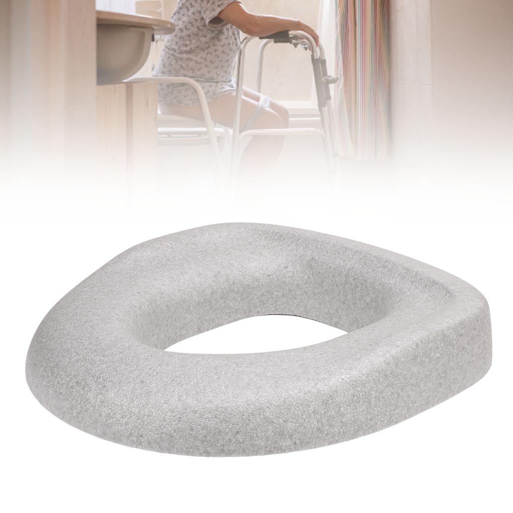 EPP Raised Toilet Cover Comfort   Water Resistance Reusable Toilet Raised Padded Cushion for Home