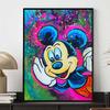 Disney Diamond Painting Mickey Pop Art Style Art Illustration 5D Cross Stitch Hanging Print 5D Puzzle Mosaic Embroidery Home Decor