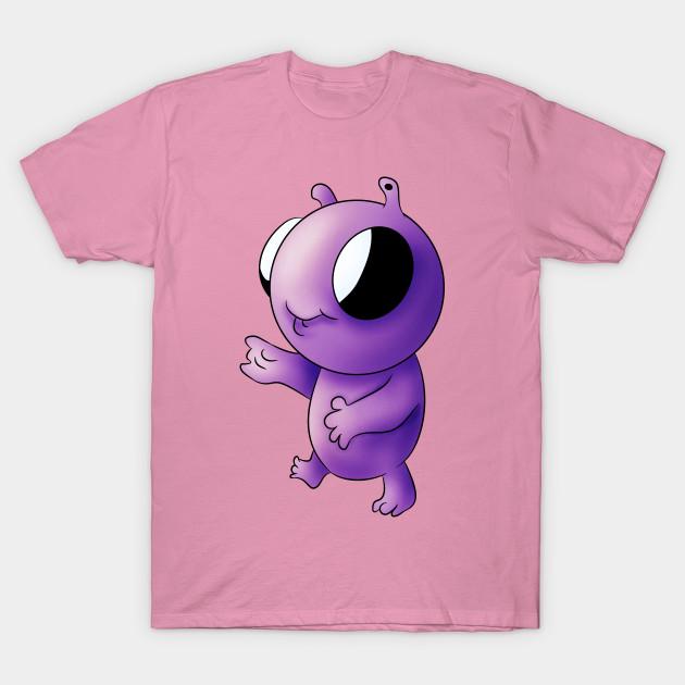 T Shirt Women Baby Alien Harajuku Print Kawaii Tshirt Summer Short Sleeve Female T-Shirt Top Tee