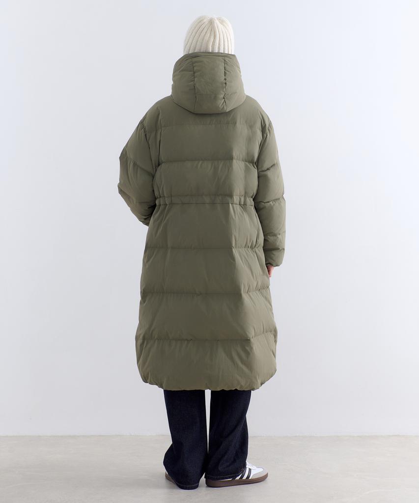 Musinsa Standard Woman Women'S Oversized Hooded Long Down Parka [Khaki]