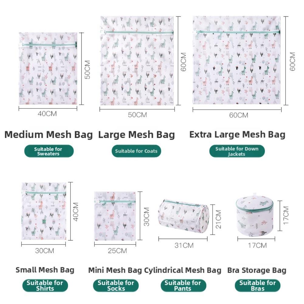 

7-Pack Reusable Laundry Bags with Zipper Made for Washing Machine Use to Shield Delicate Items and Maintain Fabric Integrity China Mainland