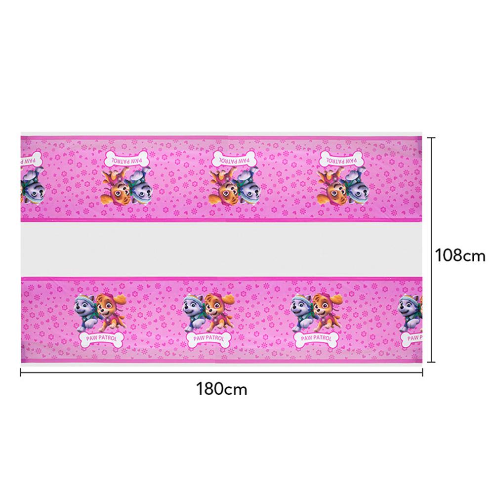 51pcs Paw Dog Patrol Party Tableware Set Includes Plates Napkins Cups Tablecloth