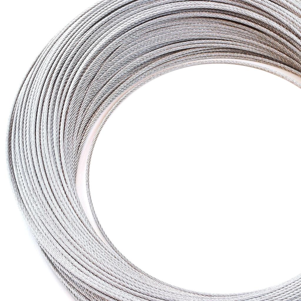 EWR5473 Window Regulator Repair Cable Steel Wire Rope 7x7 Diameter: 1.6 Mm Length: 100 Meter for Car Window Regulator 