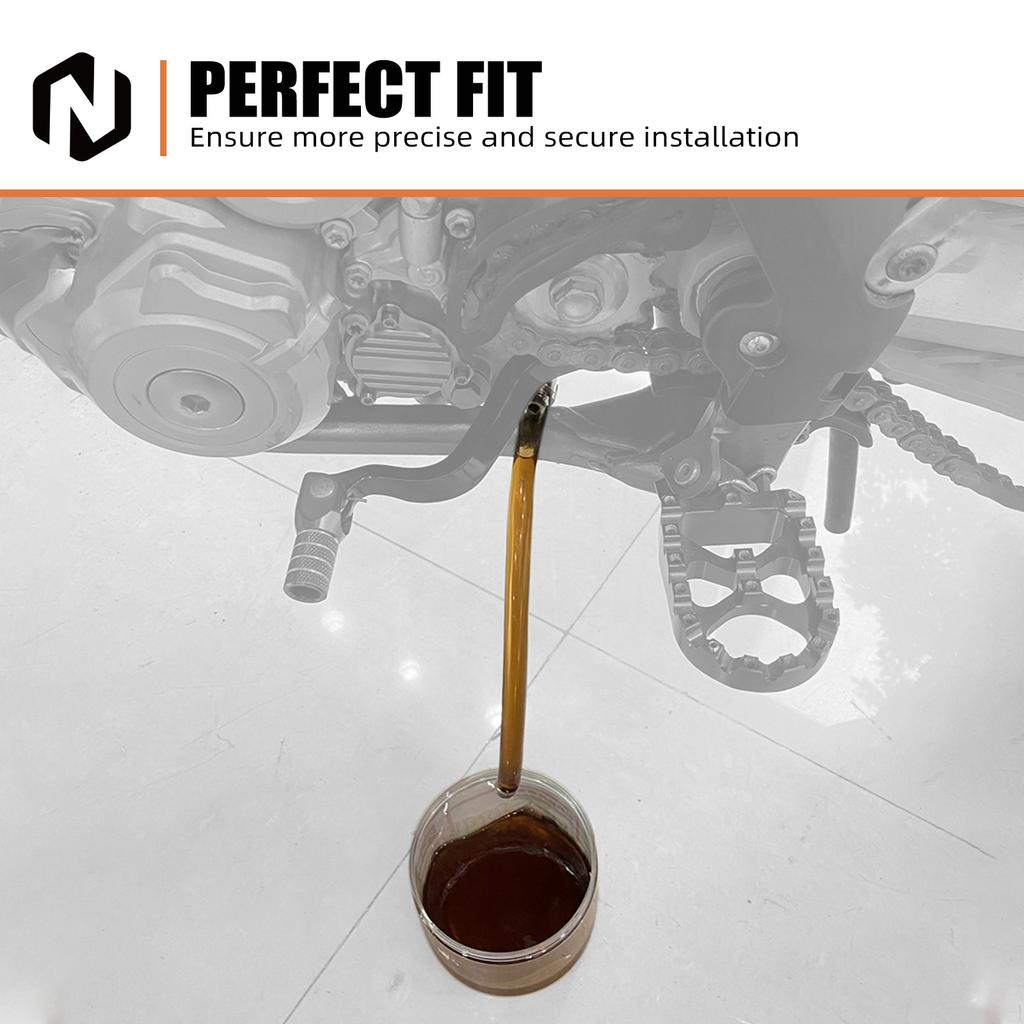NICECNC For 2025 2024 2023 2022 2021 KTM EXC 300 EXC XCW XC SX 250 300 2017-2025 Motorcycle Oil Drain Tool Kit 25cm Drain Hose