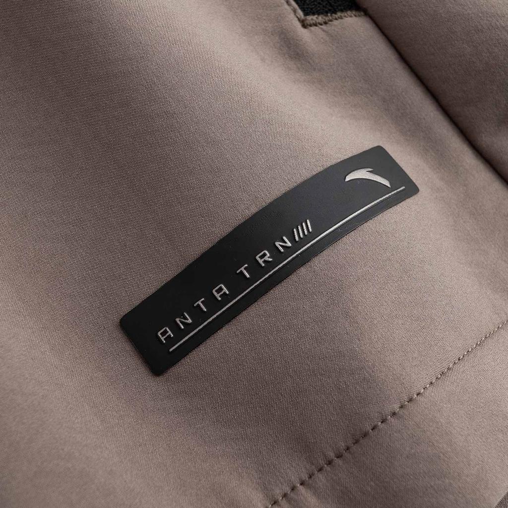 Anta Training Series Woven Sports Jacket Men Jacket Gray Brown 952617607-2