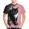 Kids Clothes Boys T-Shirt Short Sleeve Tees Girls T Shirt Breathable Fashion Children's T-Shirt O-Neck Tops Summer Girl Blouse