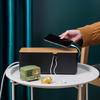 Moderne Natur-Akzent-Kordel-Organizer-Box Kunststoff-Elektronik-Aufbewahrungsbox Merkmal Großes Fachdesign