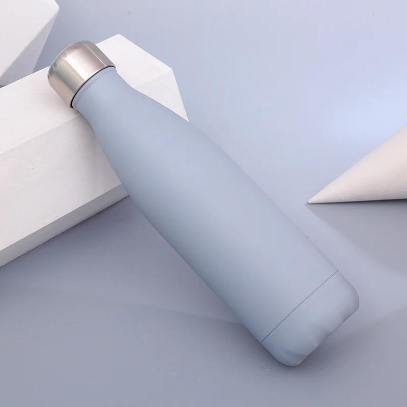 Customized Double-Wall Vacuum Thermos Bottle Sports Bottle Shaker Cup Outdoor Climbing Water Cup Creative Commemorative Gifts