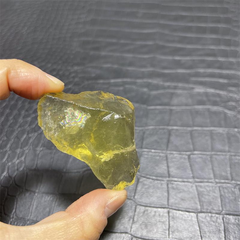 Natural Topaz Crystal Rough Raw Stone Rock Specimen Brazil