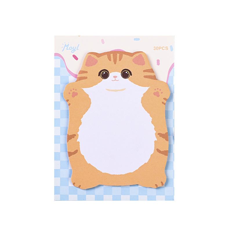 Office School Supplies Cute Animal Sticky Notes Girly Heart Mark Small N Times Hug Cat Memo Pad Kawaii Stationery Lovely Gift