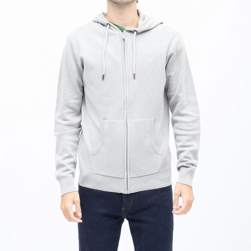 Men's Cotton Zip-up Hooded Vest BILL TORNADE