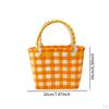 Breathable Woven Summer Handbag, Ideal for Beach, Picnics, Shopping, Vacation Or Travel