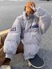 Men's Vintage Retro Embroidered Corduroy Jacket with Stand Collar – Cozy Outerwear for Couples