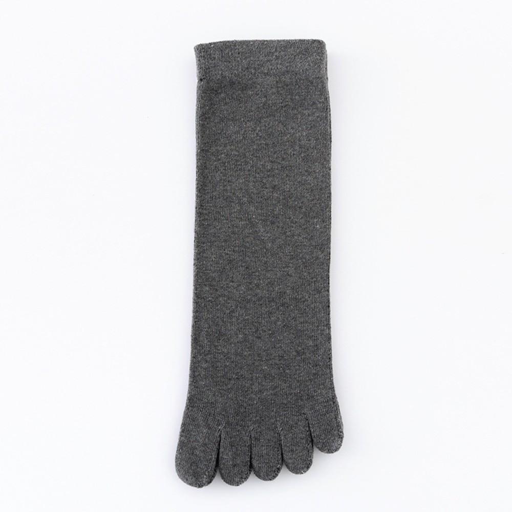 Comfortable Cotton Five Finger Socks Breathable Antibacterial Sports Socks Sweat-absorbing Split Toe Socks Men