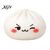 Simulated Dough Ball Toy Cartoon Expression Steamed Bun Stress Relief Dumpling Squeeze Sensory TPR Fidget
