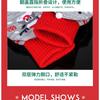 Winter Cute Girls Christmas Gloves Kids Warm Cartoon Gloves Students Fingerless Writing Gloves with Flip Cover 7-13Y