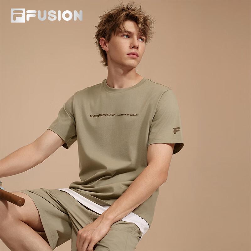 Fila Fusion Men's Short Sleeve Cotton Knit T-Shirt