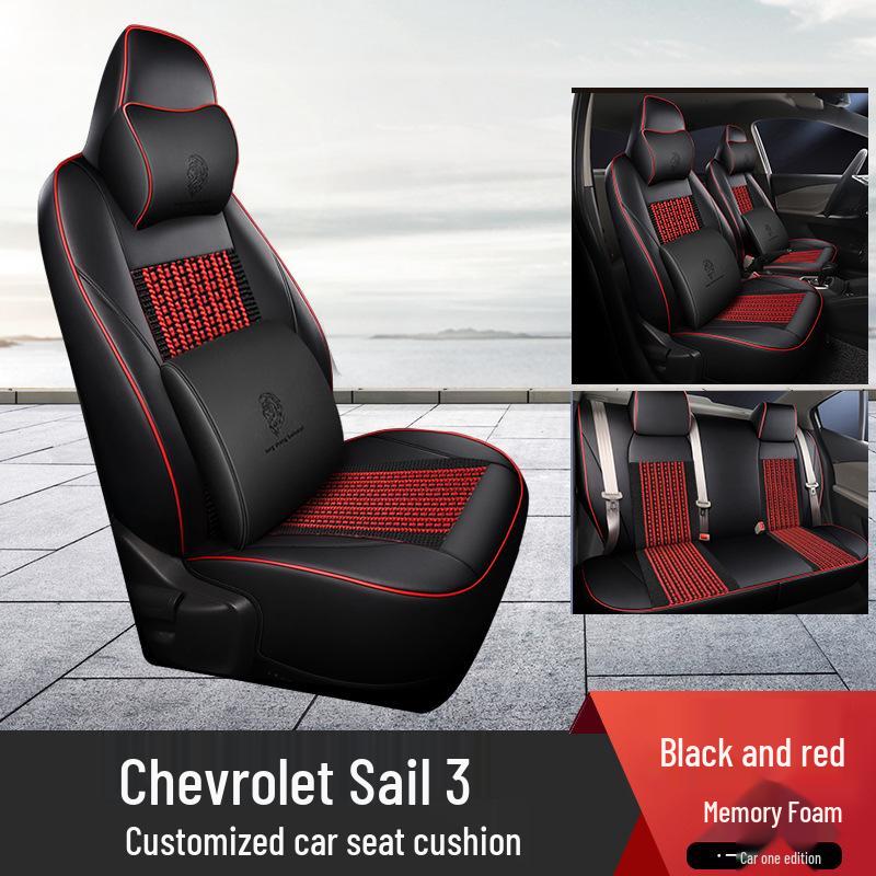 Chevrolet Sail 3 Ice Silk 5-Seat Full Surround Seat Cushion - Four Seasons Use