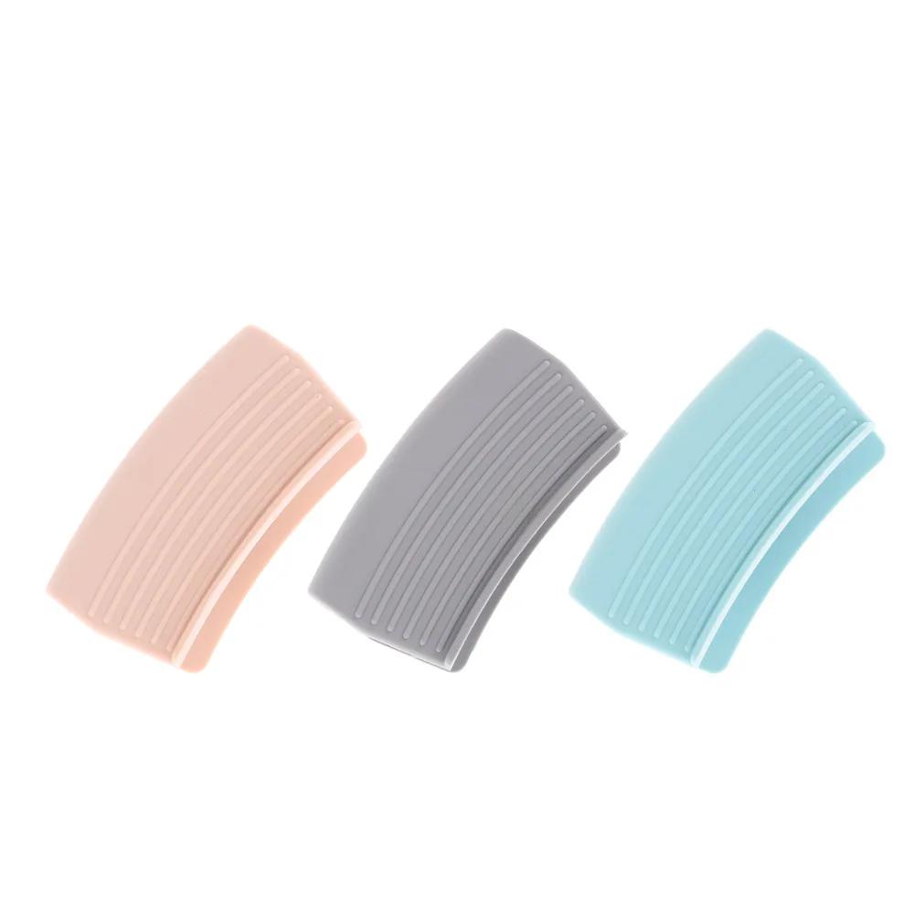 Two packs Sale Heat Resistant Silicone handle pot ear clip Pot Handle Non-Slip Potholders for Cast Iron Pans Kitchen gadgets