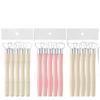 5-Piece Pottery Tool Set for Shaping, Sculpting, Handles
