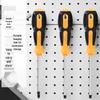 Phillips Flathead Magnetic Screwdriver with Rubberized Non-Slip Grip for Industrial and Household Use