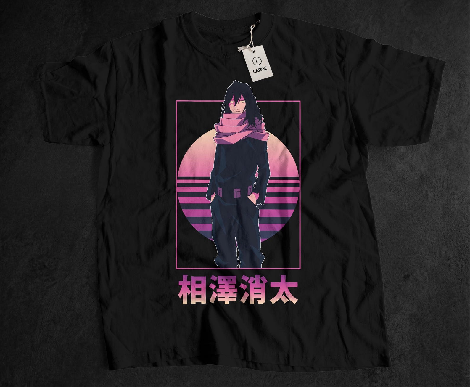 Japan Style Hero Tee, Unisex Anime Action Top, Manga Fan Clothing, Otaku Series Gift, Gift for Brother, Modern Shonen Shirt, Cotton 140