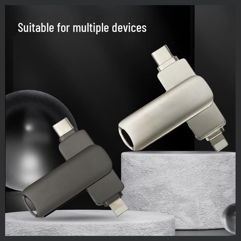 Apple TYPE-C Car and Mobile U Disk - Dual Interface, Rotating, Large Capacity, 8GB