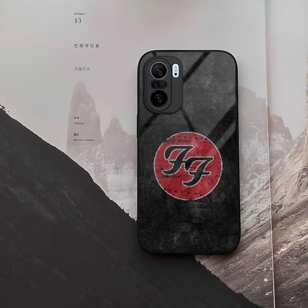 Foo Fighters Rock Music Phone Case Tempered Glass For Xiaomi 15 14 12 Lite Pro 13 11t Lite POCO M6 M5 X6 X5 X3 F5 F6 Pro Cover
