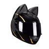 Electric Motorcycle Cat Ear Helmet Female Four Seasons Full Helmet Male Knight Locomotive Cute Rabbit Ears