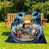 1pc Craig of the Creek Outdoor Blanket Lightweight Flannel, All-Season Use for Sofa, Bed, Travel, Camping, Living Room, Office, Couch013