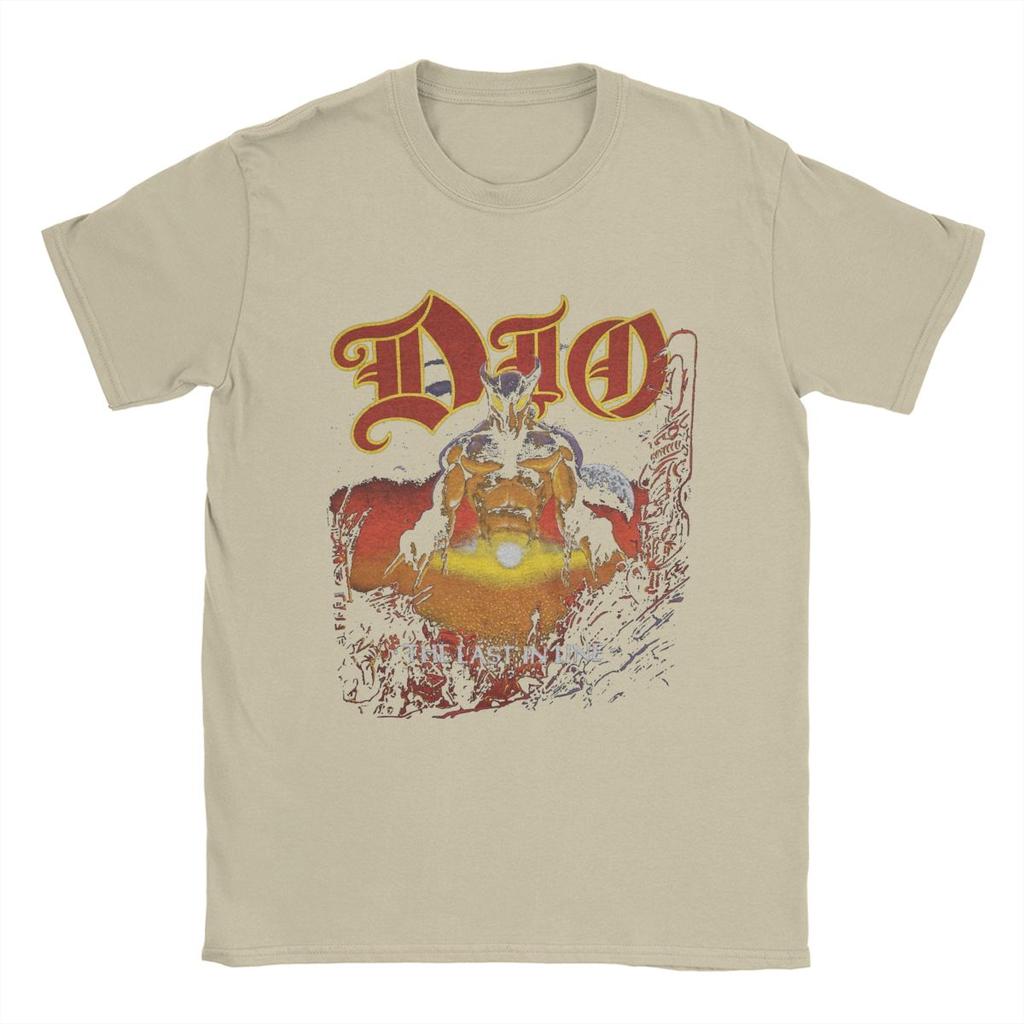 Tricou Unic Dio The Last In Line Tour pentru Bărbați Gât Rotund 100% Bumbac Tricou cu Mânecă Scurtă Îmbrăcăminte Mărimi Mari