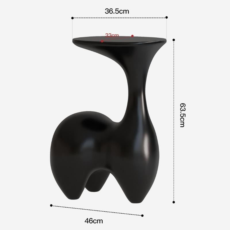 Rabbit Side Table Modern Cute Bedside Tables Multifunctional Living Room Coffee Table Minimalist Interior Luxury Tea Tables