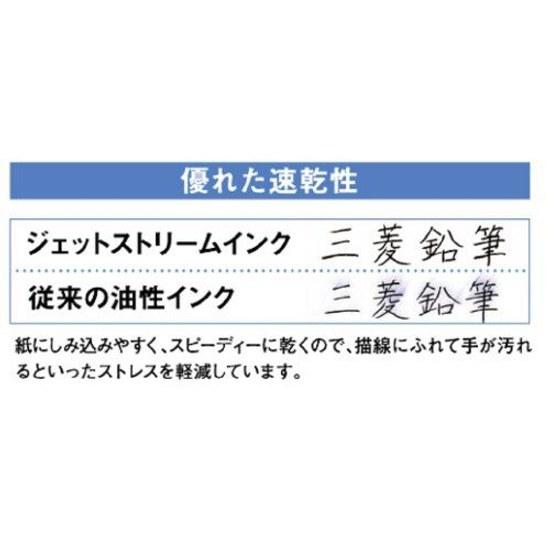 Mitsubishi Pencil Jetstream Prime Knock Type 3-Color Ballpoint Pen SXE Barrel Color Navy 0.7mm