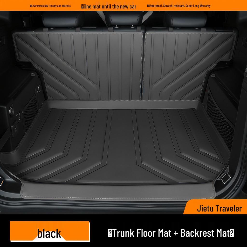 Waterproof Dustproof Trunk Mat for Jetour Traveller - Eco-Friendly Car Interior Accessory