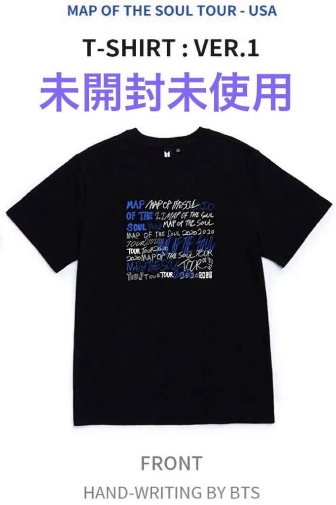 [USED] BTS MAP OF THE SOUL T-SHIRT Black M