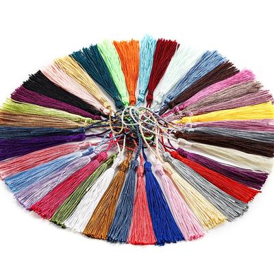 30Pcs/Pack Fringe Trim Sewing Curtains Hanging Rope Silk Tassels Jewelry Accessories DIY Wedding Decor