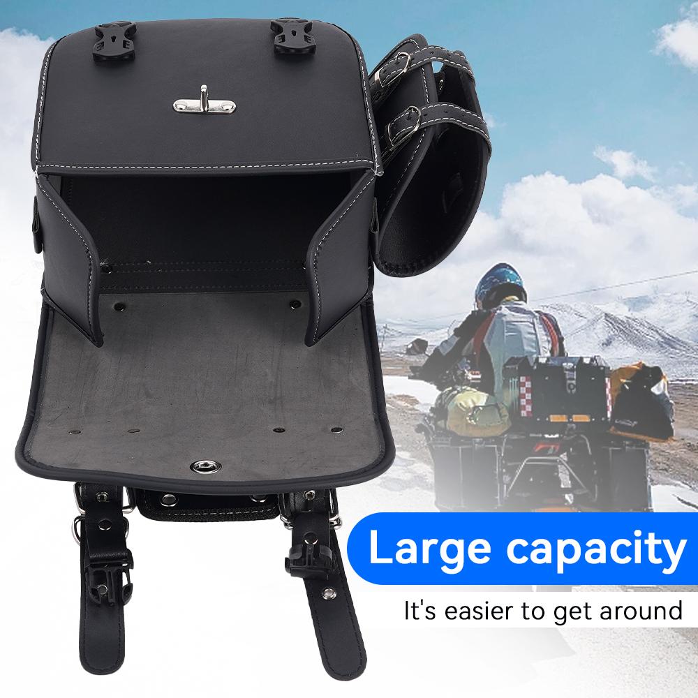 1Set Motorcycle SaddleBag Large Capacity Storage Tool Bags for Harley Sportster Honda/Yamaha/Suzuki Motorbike Side Bags