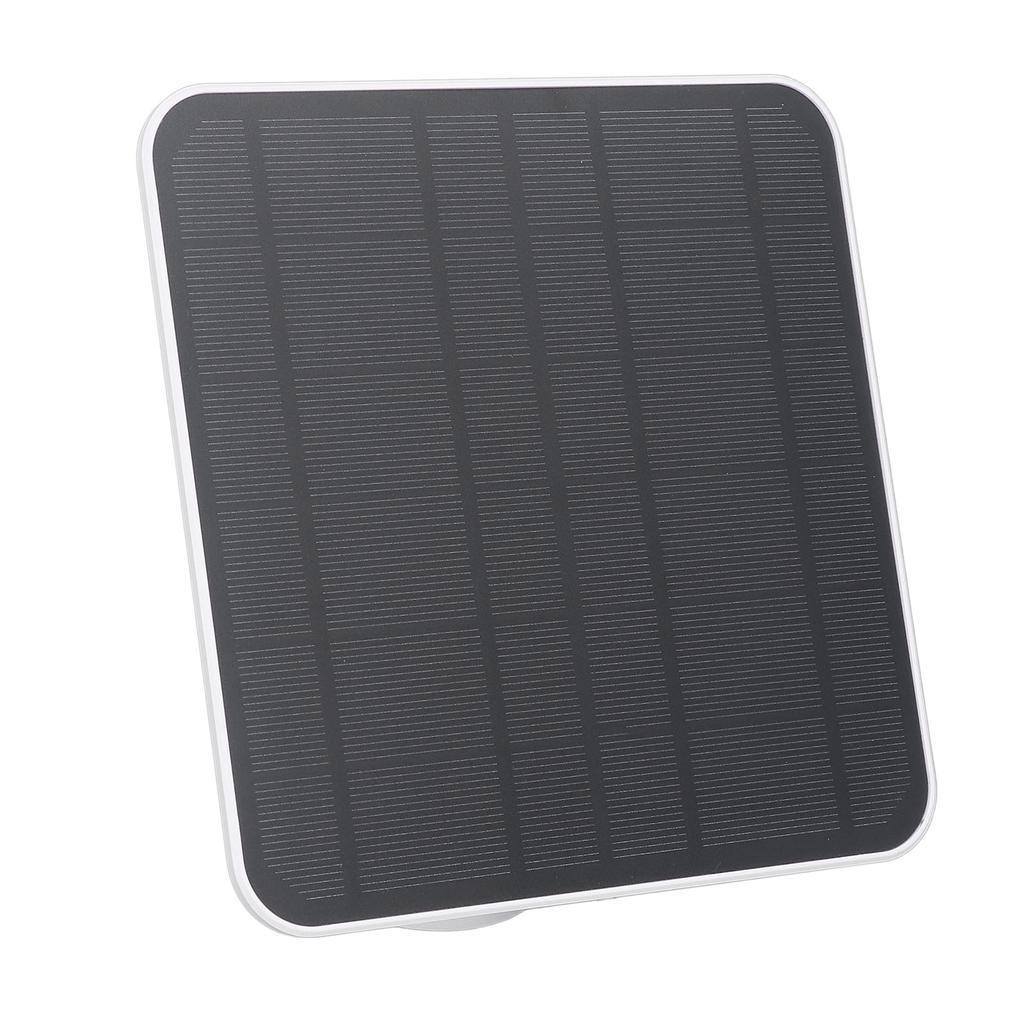 Solarpanel für Ring Kamera 12W Schnellladung IP65 Wasserdicht Verstellbares Wandmontiertes Solarpanel
