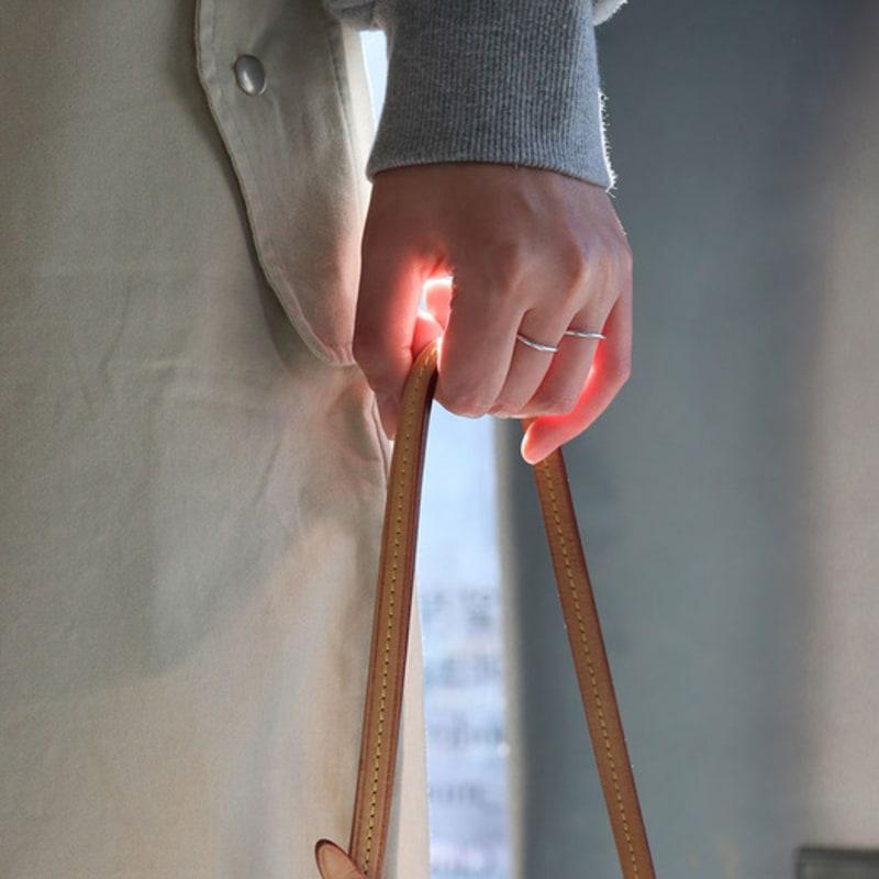 modernlike silver 925 1.5 ring 2P ring set