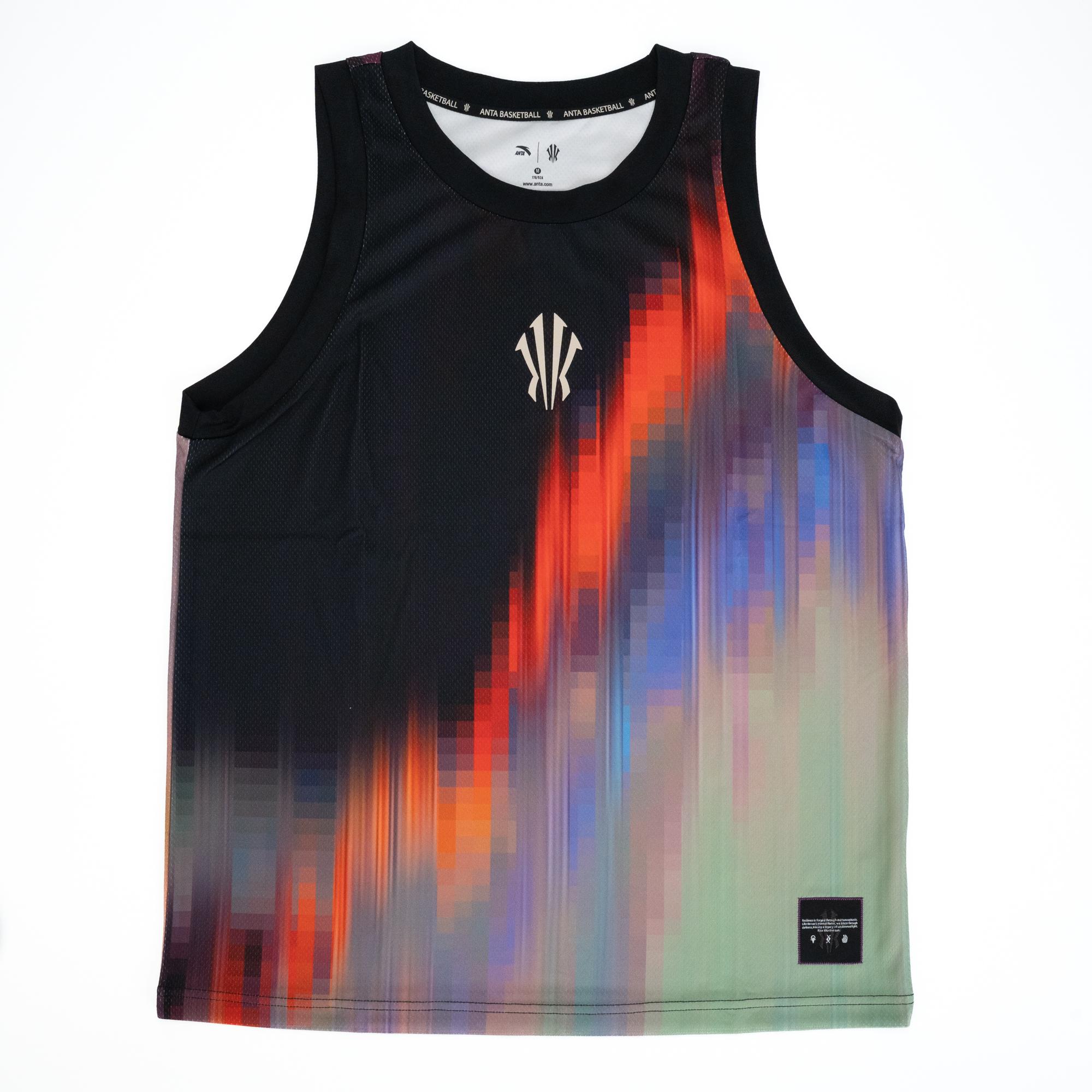 

Anta Kyrie Series Sports Casual Comfortable Loose Trendy Basketball Vest Unisex Tops Black 172621123-2 S