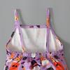 Halloween Pumpkin Skull Bat Cat Baby Kids Spaghetti Straps Romper Jumpsuit Children Clothes for 1-6 Years
