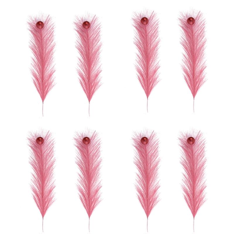 Faux Pampas Grass Decor,Artificial Pampas Grass Fluffies Home Decor,Pompous Grass Flower Arrangement Home Wedding Decor