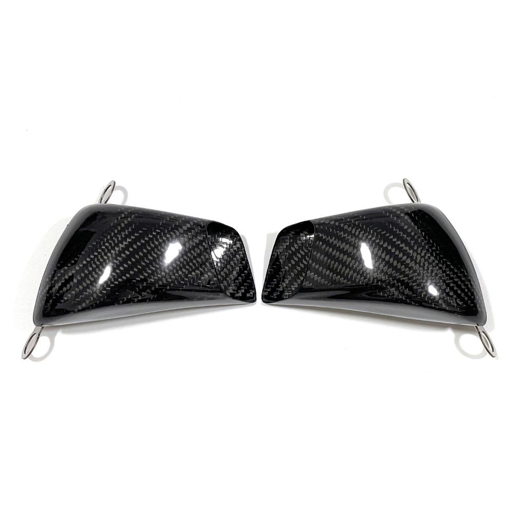 For BMW S1000R S1000RR M1000R M1000RR HP4 S1000XR M1000XR Carbon Fiber Motorcycle Front Brake Air Duct Caliper Radiator Cover