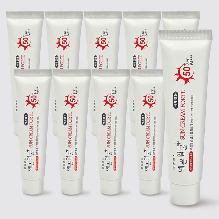 Wellbeing Health Pretty Face Sunscreen Forte 10 ea. 25g SPF50+ PA+++ UV Protection D (35487731)