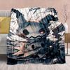 Pokémon Anime Flannel Blanket - Soft Warm Perfect for Sofa, Bedding Camping Travel Office Home Decor -QJY
