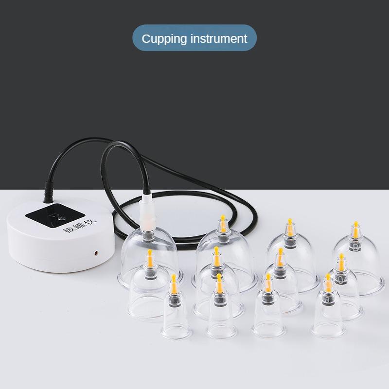 Electric Vacuum Cupping Massage Body Suction Scraping Cup Fat Burner Therapy Anti Cellulite Slimming Massager Body Massage Cans