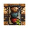 Vintage Metal Wall Art Coffee Cup Kitchen Decor Sign